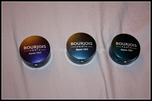 Bourjois : Ombre à Paupières, les noirs