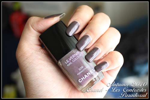 Chanel 509 Paradoxal / Les Contrastes Automne 2010