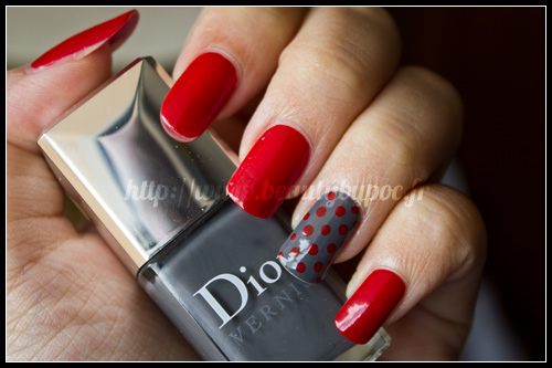 dior-999-rouge-altesse-707-gris-montaigne-05 Dior : #999 Rouge Altesse & #707 Gris Montaigne - L'Anniversaire des Vernis Dior
