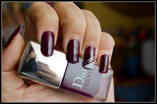 Dior : n°981 Orchid - Les Violets Hypnotiques + Striping Tape