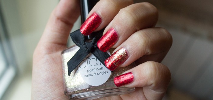 Noël 2014 : China Glaze Ring in the red & Ciaté Antique Brooch