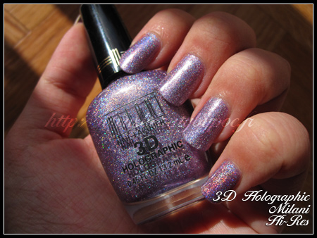 Milani 3D Holographic Nail Lacquer Hi-Res