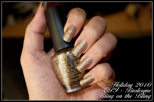 OPI Bring on the Bling - Collection Burlesque - Hiver 2010