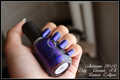 Orly Lunar Eclipse Cosmic FX Autumn 2010