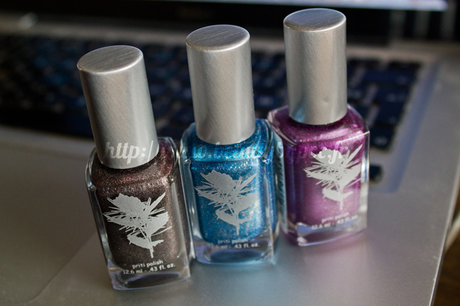 Priti NYC : Lambstail Cactus / Blue Poppy / Sugar Daddy