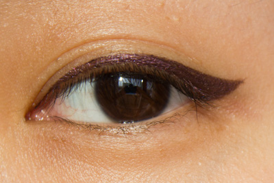 Shu Uemura x Karl Lagerfeld : Painting Liner Blackish Satin Purple