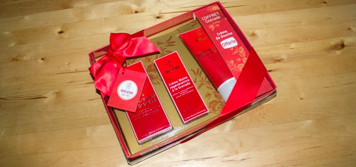 Idée cadeau de dernière minute : Le coffret à la grenade de Weleda !