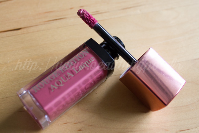 Bourjois : Rouge Edition Aqua Laque Rosé on the rocks