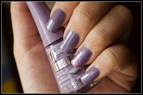 Bourjois : Vernis 1 Seconde 13 Figue Chic 14 Rainbow Apparition