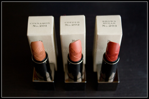 Burberry Lip Mist 201 Cinnamon 202 Copper 203 Brown Sugar