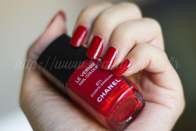 CHANEL : #671 Ecorce Sanguine - Les Automnales