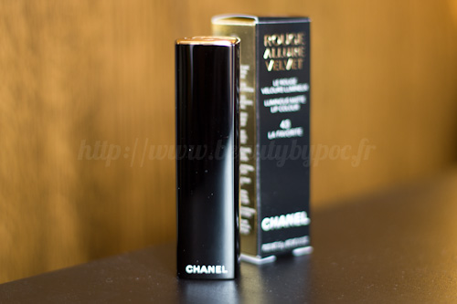 CHANEL : Rouge Allure Velvet 43 La Favorite - Printemps Précieux