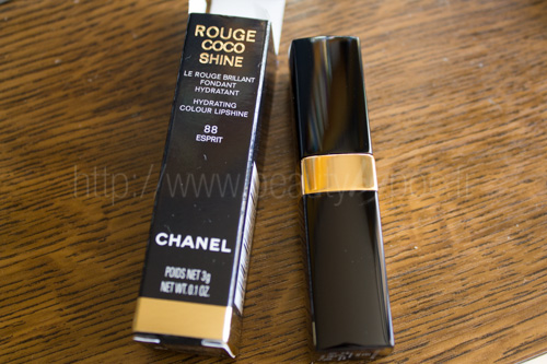 CHANEL : Rouge Coco Shine #88 Esprit - Superstition / Automne 2013