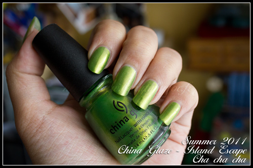 China Glaze Cha cha cha - Island Escape - Summer 2011