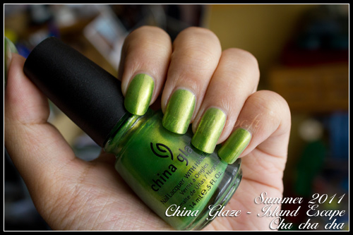 China Glaze Cha cha cha - Island Escape - Summer 2011