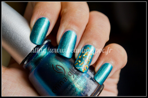 China Glaze : Deviantly Daring - New Bohemian Luster Chrome + Orly Sashay My Way - Flash Glam FX