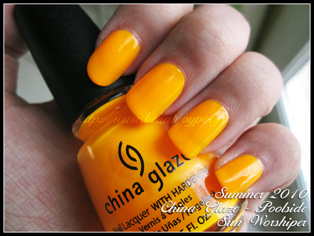 China Glaze Sun Worshiper Poolside Summer 2010