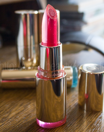 Clarins : Baume Cristal #05 Crystal Rose, #06 Crystal Mandarin, #07 Crystal Gold Plum, #08 Crystal Berry / Eté 2013