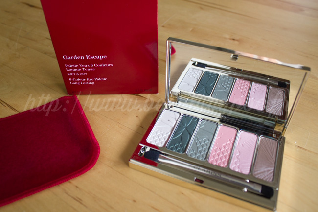 Clarins : Palette Yeux 6 Couleurs Garden Escape / Printemps 2015