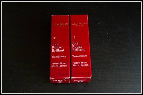 Clarins Joli Rouge Brillant 12 Litchi & 14 Grape