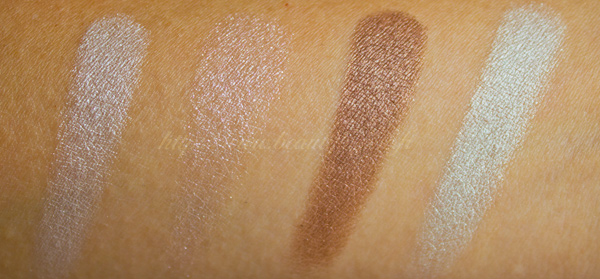 Clarins Ombre Minérale 4 Couleurs 01 Pastels & 02 Nude Colour Definition Automne 2011