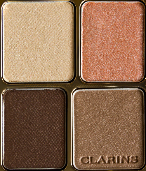 Clarins Ombre Minérale 4 Couleurs 01 Pastels & 02 Nude Colour Definition Automne 2011