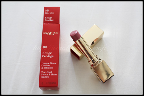 Clarins Rouge Prodige 104 Lilac Pink Fall 2010