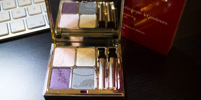 Clarins : Ombre Minérale 4 Couleurs #12 Vibrant Light - Opalescence / Printemps 2014