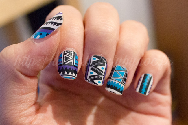 Compulsive Nails : Fringe Tribal