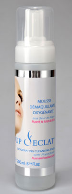 Coup d'éclat : mousse démaquillante oxygénante