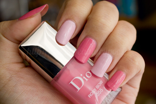 Dior : 355 Rosy Bow & 155 Tutu - Chérie Bow / Printemps 2013