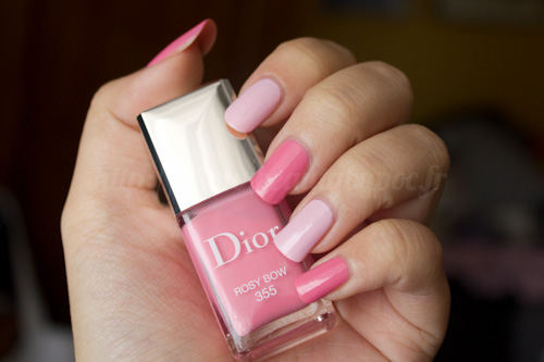 Dior : 355 Rosy Bow & 155 Tutu - Chérie Bow / Printemps 2013