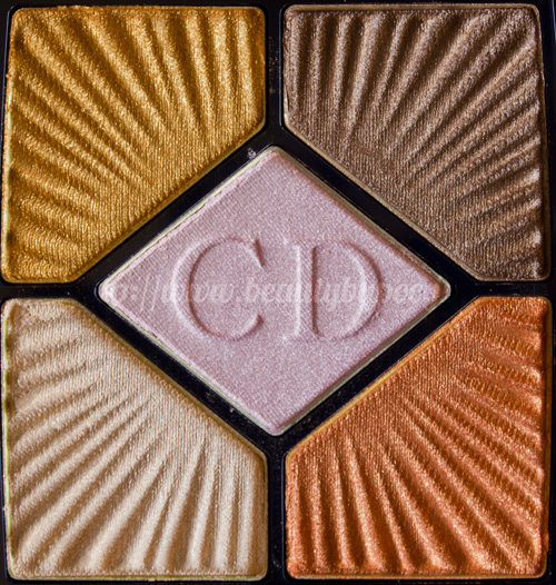 Dior : Palette 5 Couleurs Croisette Edition #224 Swimming Pool & #654 Aurora / Eté 2012