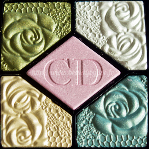 Dior : Palette 5 couleurs Garden Edition - #841 Garden Roses & #441 Garden Pastels / Garden Party - Printemps 2012