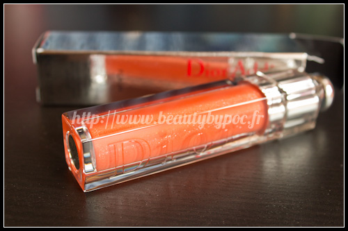 Dior : #224 Or Sunrise, #542 Orange Paréo, #664 Rose Bikini & #854 Rouge Croisière - Dior Addict Ultra-Gloss / Summer Mix - Eté 2012