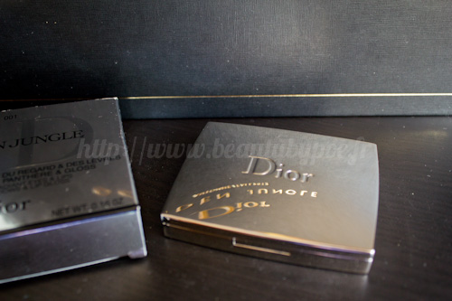 Dior : Palette 001 Golden Khakis - Golden Jungle / Automne 2012