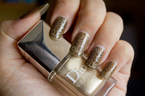 Dior : Manucure Golden Jungle / Automne 2012 