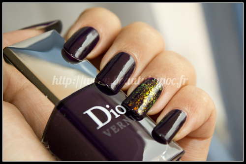 Dior : n°996 Poison - Les Violets Hypnotiques + Essie : Shine of The Times - LuxEffects