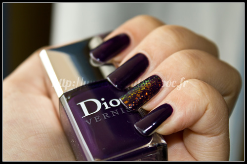 Dior : n°996 Poison - Les Violets Hypnotiques + Essie : Shine of The Times - LuxEffects