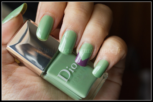 Dior : #504 Waterlily & #694 Forget-Me-Not / Garden Party - Printemps 2012