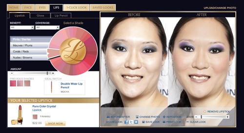 Estée Lauder Maquillage Virtuel
