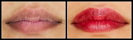 estee-lauder-pure-color-rouge-lumiere-intense-forbidden-apple-05 Estée Lauder : Pure Color Rouge Lumière Intense Fireball & Forbidden Apple