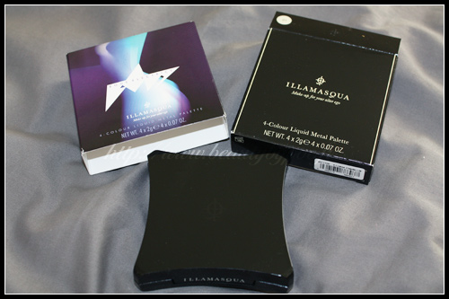 Illamasqua 4-Colours Liquid Metal Palette Body Electrics