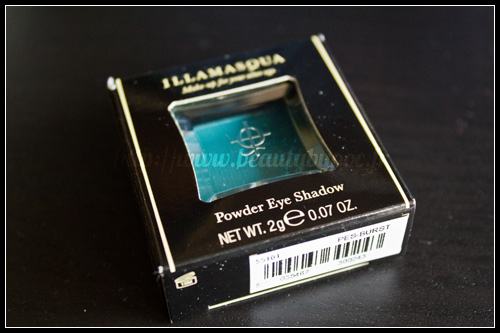 Illamasqua : Powder Eye Shadow Burst / Human Fundamentalism - Printemps/Eté 2012