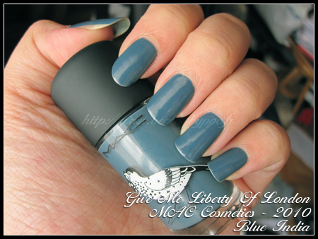 MAC Cosmetics Blue India Give Me Liberty Of London