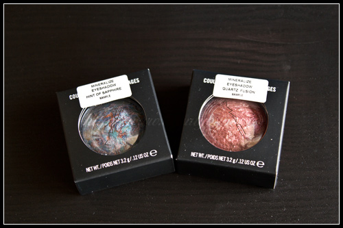 MAC Mineralize Eyeshadow Semi Precious Hint of Sapphire Quartz Fusion