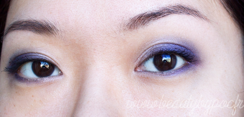 Make-up #108 : Du bleu violet avec la Vice 4 d'Urban Decay