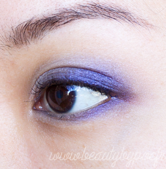 Make-up #108 : Du bleu violet avec la Vice 4 d'Urban Decay