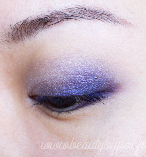 Make-up #108 : Du bleu violet avec la Vice 4 d'Urban Decay