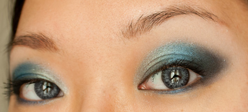 Make-up #39 Yeux Gris & BOS III NYC